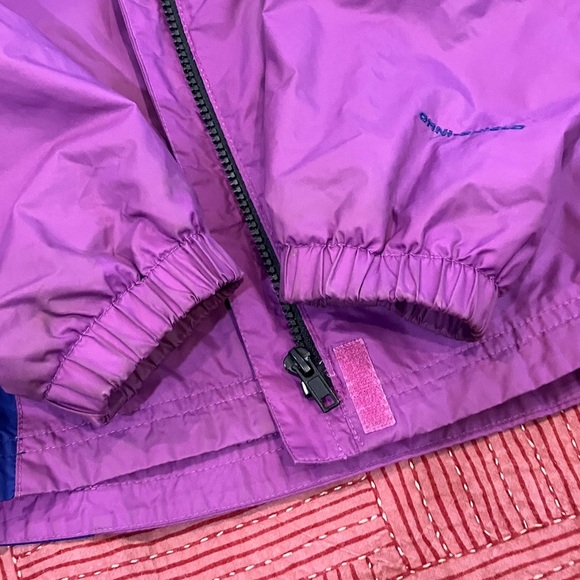 Columbia size 14-16 years teen Pink purple Blue waterproof Raincoat - Picture 9 of 16